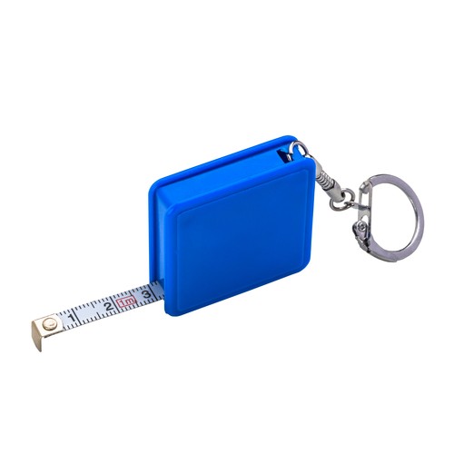 Key ring with retractable flexible tape measure, 1 m Key ring with retractable flexible tape measure, 1 m