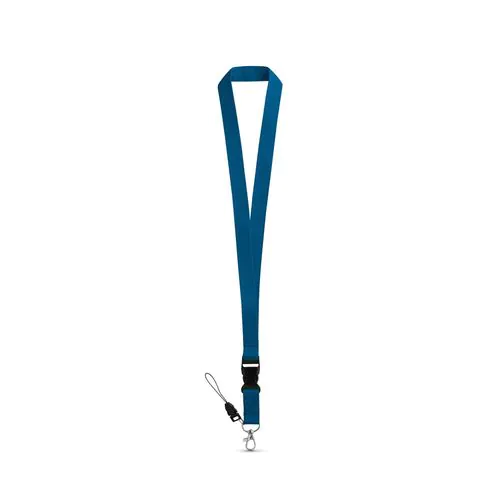 ANQUETIL. Polyester lanyard with metal carabiner ANQUETIL. Polyester lanyard with metal carabiner