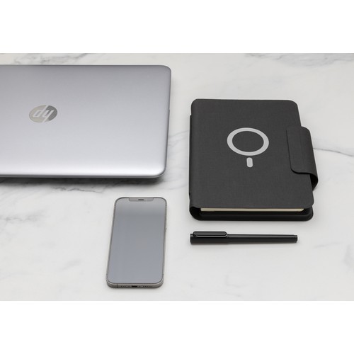 Libreta Artic magnética A5 con carga inalámbrica 10W Libreta Artic magnética A5 con carga inalámbrica 10W
