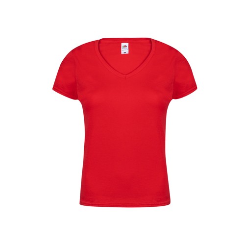 T-Shirt Femme Couleur Iconic V-Neck T-Shirt Femme Couleur Iconic V-Neck