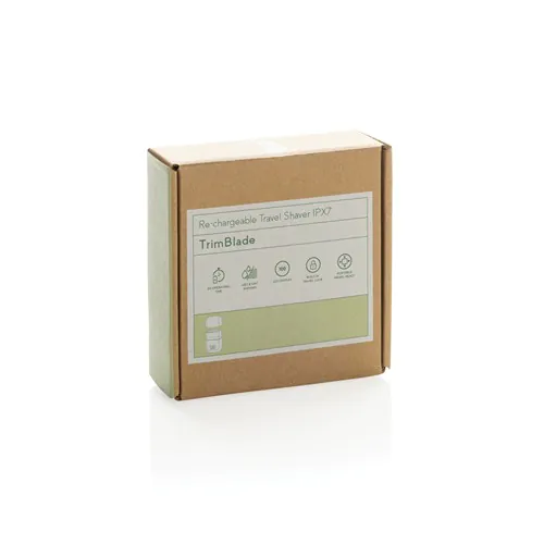 Afeitadora de viaje recargable TrimBlade IPX7 Afeitadora de viaje recargable TrimBlade IPX7