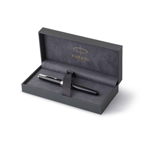 Parker, penna rollerball Sonnet in acciaio inox e ottone laccato