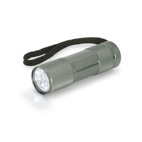 FLASHY. Linterna de aluminio con 9 LEDs FLASHY. Linterna de aluminio con 9 LEDs