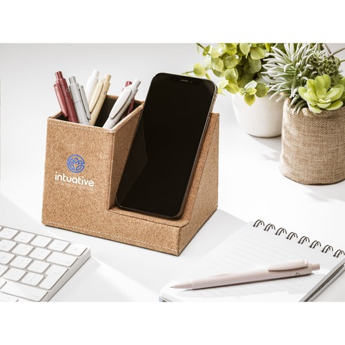 Ecork Pen Holder Wireless Charger Ecork Pen Holder Wireless Charger