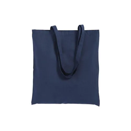 Bolsa de algodón de 180 g / m2 con asas largas y refuerzos Bolsa de algodón de 180 g / m2 con asas largas y refuerzos