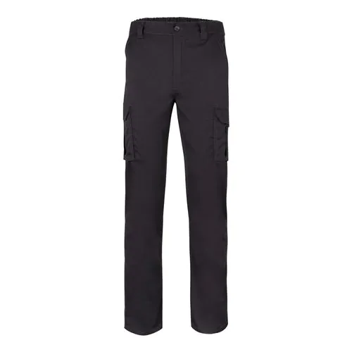 VL LUGH. Pantalon stretch, multipoches (240g/m²) en coton (46%), EME (38%) et polyester (16%) VL LUGH. Pantalon stretch, multipoches (240g/m²) en coton (46%), EME (38%) et polyester (16%)