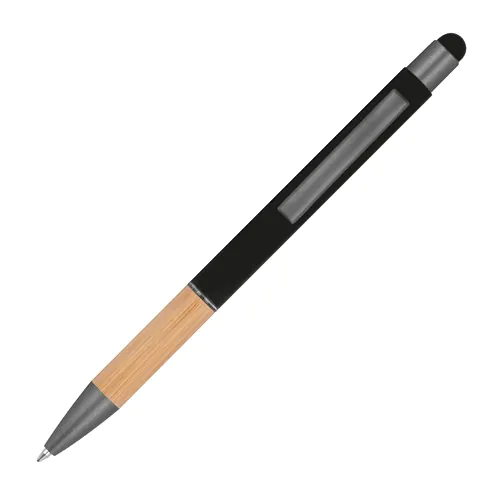Ball pen with bamboo grip zone Ball pen with bamboo grip zone