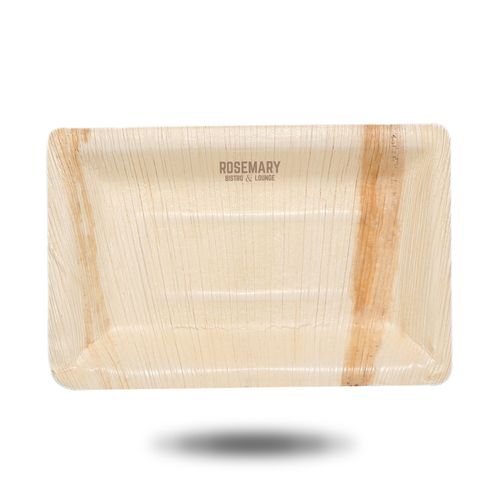 Rectangle Palm Leaf Tray (15x25cm) Rectangle Palm Leaf Tray (15x25cm)