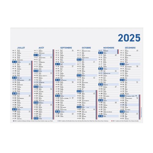 CALENDRIER BANCAIRE 6 MOIS CALENDRIER BANCAIRE 6 MOIS