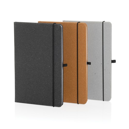 A5 Hardcover Notizbuch aus GRS recyceltem PU A5 Hardcover Notizbuch aus GRS recyceltem PU