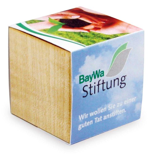 Houten plantenset met zaden - Paprika