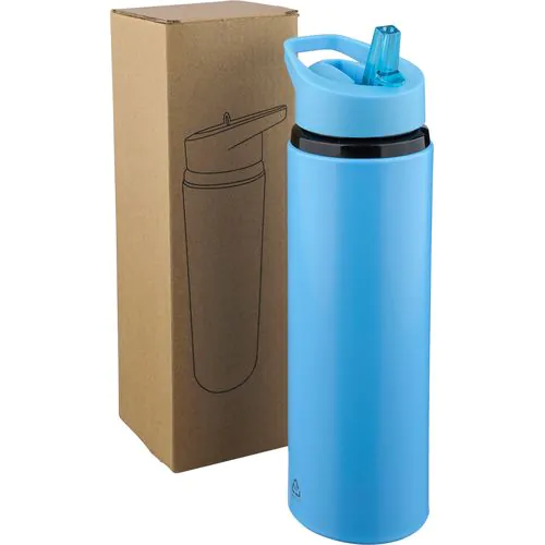 Recycled stainless steel drinking bottle (500 ml) Zeno Recycled stainless steel drinking bottle (500 ml) Zeno