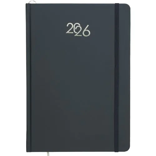 Agenda hebdomadaire 2026, couverture rigide en carton laminé Agenda hebdomadaire 2026, couverture rigide en carton laminé