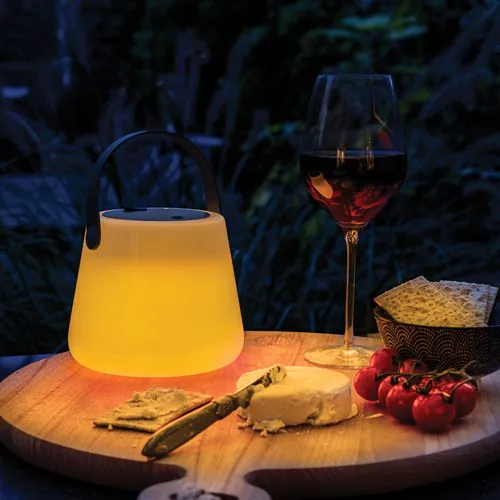 SolarGlow RCS recycled ABS USB-rechargeable outdoor light SolarGlow RCS recycled ABS USB-rechargeable outdoor light