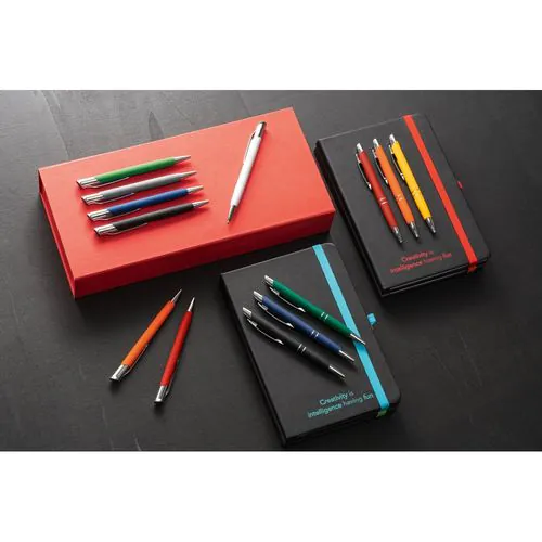 OLAF SOFT. Aluminium balpen met rubberen afwerking OLAF SOFT. Aluminium balpen met rubberen afwerking