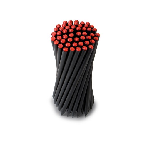 TUBO PVC CON MATITE CRISTALLO ROSSO TUBO PVC CON MATITE CRISTALLO ROSSO