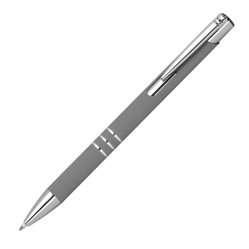 Bolígrafo con superficie de caucho Bolígrafo con superficie de caucho