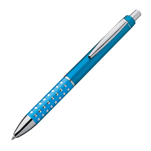 Kunststof pen met glimmend effekt Kunststof pen met glimmend effekt
