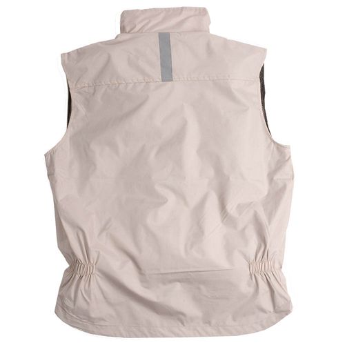 Chaleco forrado con red.