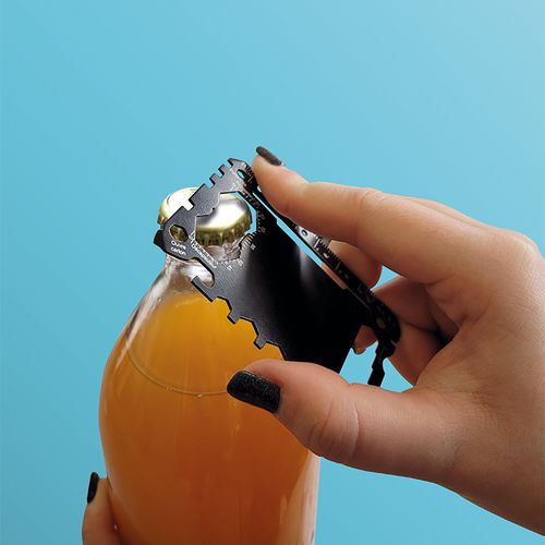 TARJETA HERRAMIENTA MULTIFUNCIÓN DE ACERO INOXIDABLE TARJETA HERRAMIENTA MULTIFUNCIÓN DE ACERO INOXIDABLE