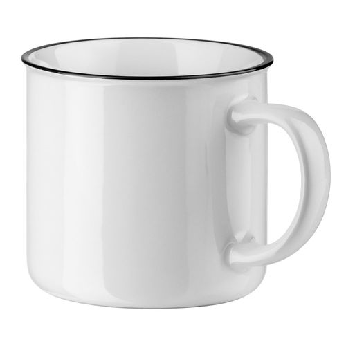 VERNON WHITE. Ceramic mug 340 mL VERNON WHITE. Ceramic mug 340 mL