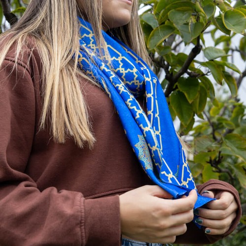 CUSTOMIZABLE 2-SIDED POLAR SCARF