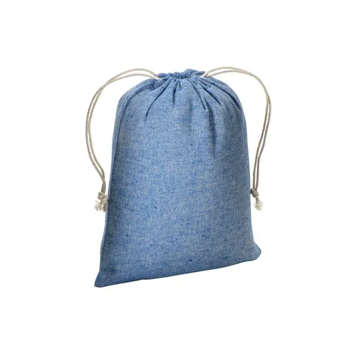 Pochon cadeau en coton recyclé 150 g/m2, 15 x 20 cm Pochon cadeau en coton recyclé 150 g/m2, 15 x 20 cm