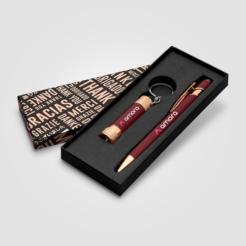 Cofanetto Regalo Prince Softy Rose Gold c/Thank you Box