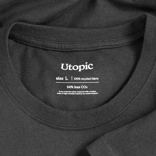 Camiseta de hombre de algodón reciclado 145 gr/m2 (tallas xs a xxl)