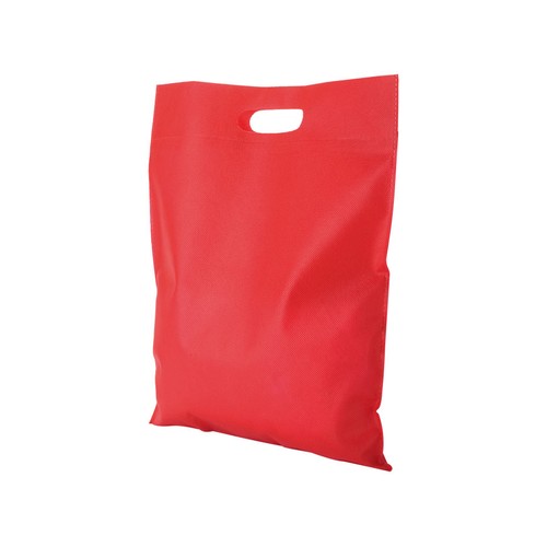 BAG IN TNT RED 38X35 cm BAG IN TNT RED 38X35 cm