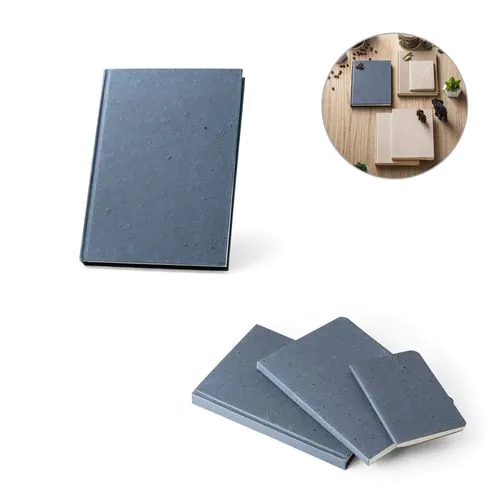 COFFEEPAD RIGID. Bloc de notas A5 con tapa dura elaborado con residuos de cascarilla de café (65%) COFFEEPAD RIGID. Bloc de notas A5 con tapa dura elaborado con residuos de cascarilla de café (65%)
