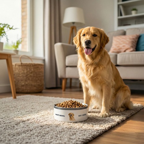 Gamelle pour Chien Personnalisée – Acier Inoxydable, sur Commande Gamelle pour Chien Personnalisée – Acier Inoxydable, sur Commande