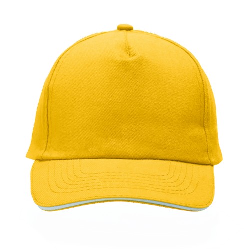 Adult brushed cotton sandwich 5 panel cap Adult brushed cotton sandwich 5 panel cap