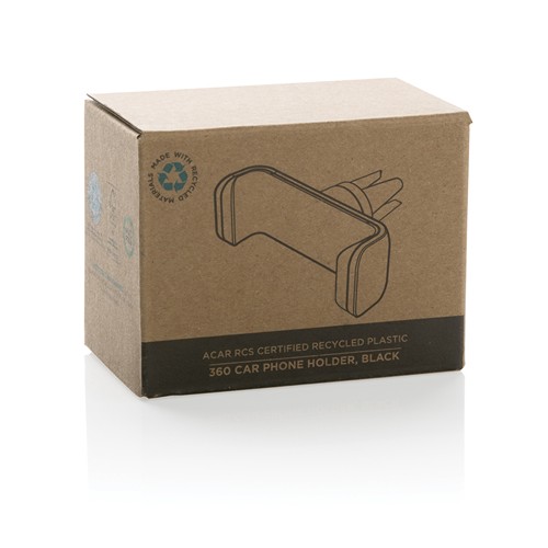 Acar RCS recycled plastic 360 degree car phone holder Acar RCS recycled plastic 360 degree car phone holder