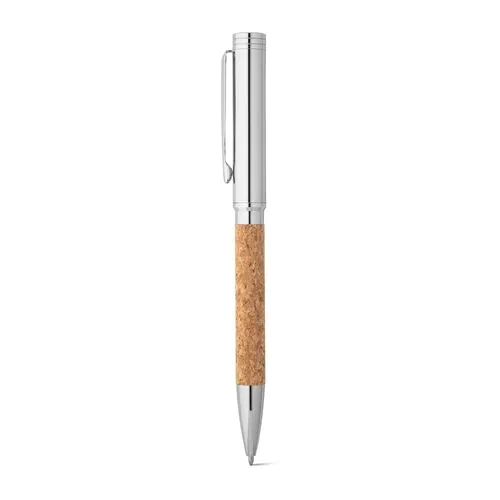 CORKO. Kurk en metalen balpen met draaimechanisme CORKO. Kurk en metalen balpen met draaimechanisme