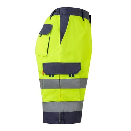 VL HADES. Bermuda bicolore multi-poches (210g/m²), en coton (20%) et polyester (80%) VL HADES. Bermuda bicolore multi-poches (210g/m²), en coton (20%) et polyester (80%)