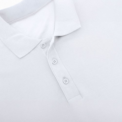 Adult White Polo Shirt Chaplin