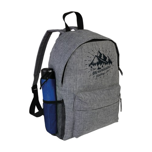 300D melange polyester backpack 300D melange polyester backpack