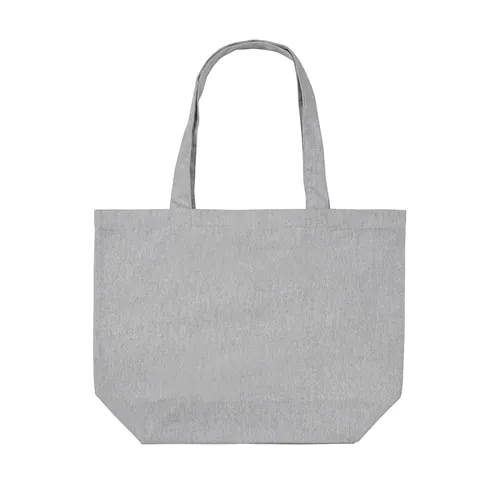 Impact Aware™ re-canvas shopper met vakje 240gsm ongeverfd