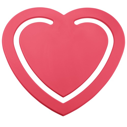 Paper clip recycling "heart"