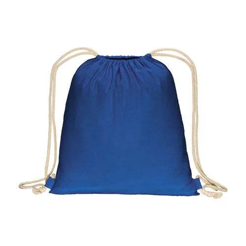 180 g/m2 cotton backpack, with drawstring closure 180 g/m2 cotton backpack, with drawstring closure