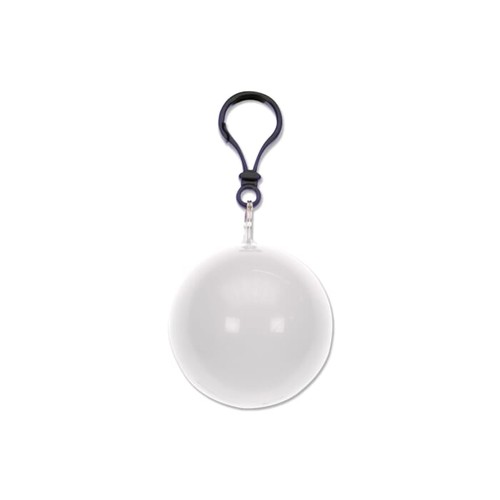 Bal met regenponcho Bal met regenponcho
