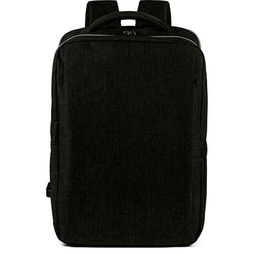 300D RPET LAPTOP BACKPACK WITH USB OUTPUT