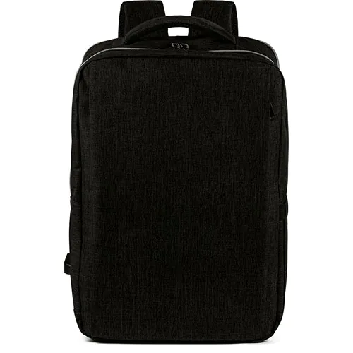 300D RPET LAPTOP BACKPACK WITH USB OUTPUT