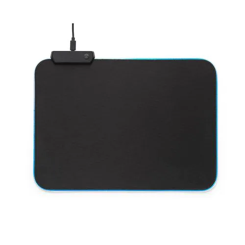 THORNE MOUSEPAD RGB. Gaming-Mauspad mit RGB-LED-Leuchten aus Polyester