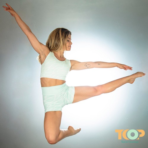 Top shorts de voleibol para mujer, poliéster, imp. Total Top shorts de voleibol para mujer, poliéster, imp. Total