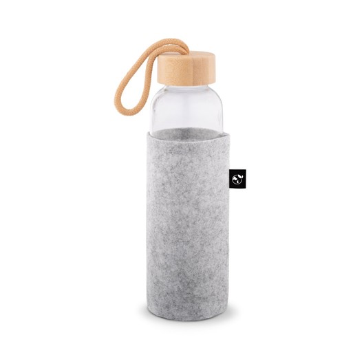 STOREY. Funda de fieltro reciclado (xxx % reciclado), ideal para botellas