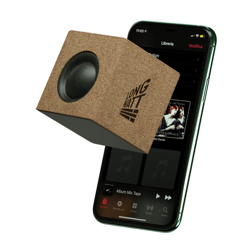 Altavoz Bluetooth de corcho Kubiko