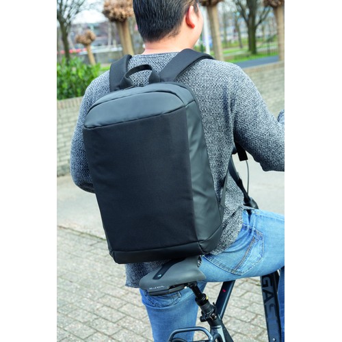 Madrid anti-theft RFID USB laptop backpack PVC free Madrid anti-theft RFID USB laptop backpack PVC free