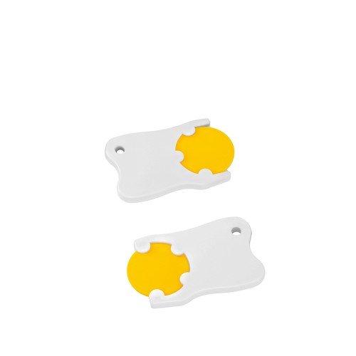 Chip holder with 1€ chip "tooth" Chip holder with 1€ chip "tooth"